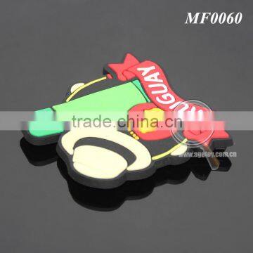 Soft Rubber Injection Molding Camping Sports Bottle Bag Cap Eco-friendly Soft PVC Uruguay Custom Personalized Fridge Magnet photo-2