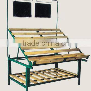 Factory direct sale retail store wood display shelf