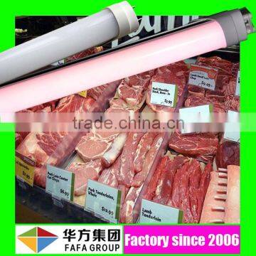 t8 1200mm 18w pink meat LED tube Supermarket