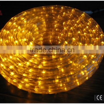 2014 led round 3 wires rope light christmas decoration