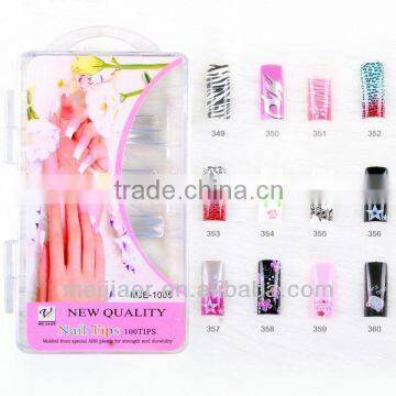 2014 color nail tip/acrylic nail tips wholesale/acrylic nails