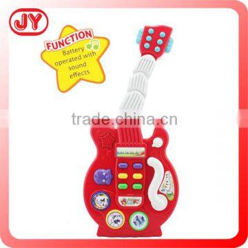 Kids plastic toys dancing musical instruments guitar