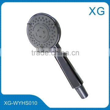 ABS plastic 3 function shower head/ Bathroom shower head with stainless steel flexible hose