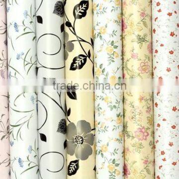 PVC wallpaper for interior decoration