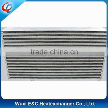 aluminum popular plate and bar air to water charge air cooler core