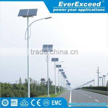 EverExceed 40W 50W 60W Solar Power Street LED Light System with 12/24v Circuit with automatic controller