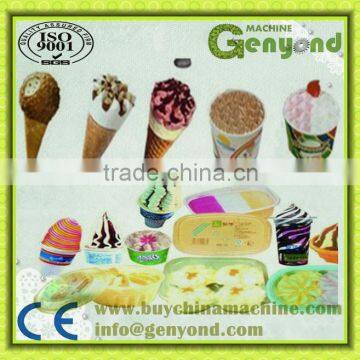 rotary type ice cream filling and sealing machine