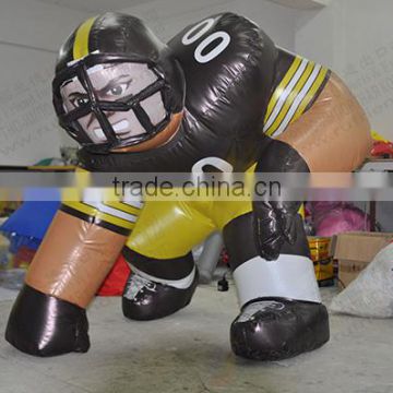 Giant Inflatable Bubba Player Lawn Figure /inflatable man mascot/inflatable cartoon sporter