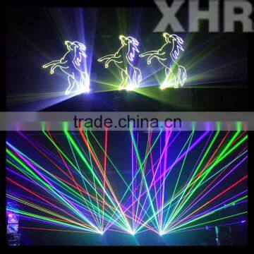 XHR 3w Stage Disco Laser Show Lighting Rgb Full Color Animation dj Laser Lights photo-2