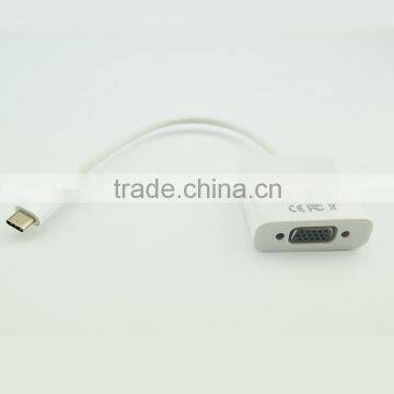 Client Custom Usb c Type to VGA Adapter Wire With Pva Jacket photo-2