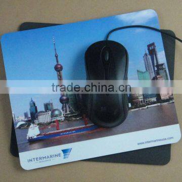 Hot product City Landscape EVA mouse pad with calculator