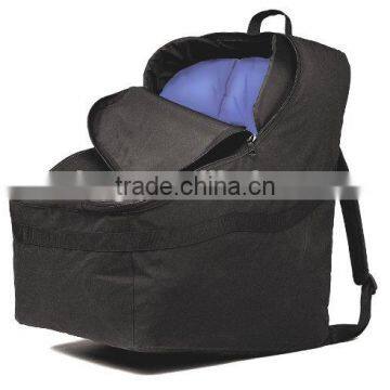 Ultimate backpack padded car seat travel bag