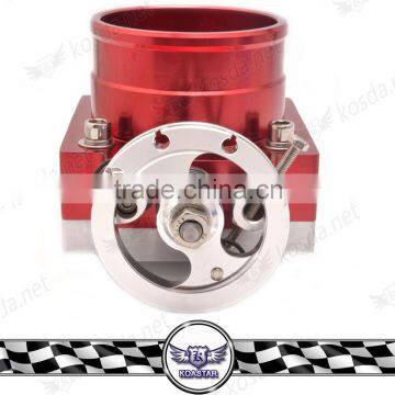 90mm racing individual throttle body, engine spare parts auto throttle body for turbo manifold