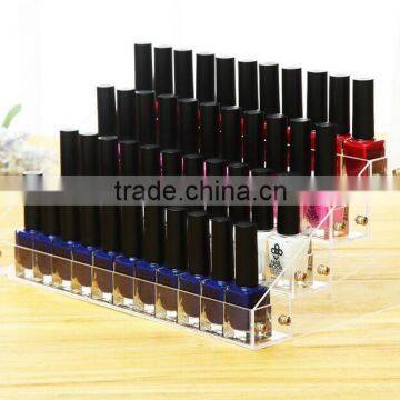 China factory customize cosmetic nailpolish display stand made by acrylic material