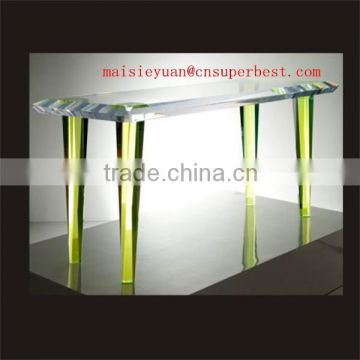 Clear acrylic table for home