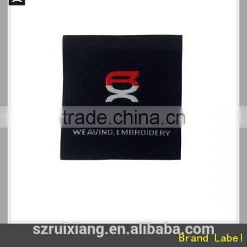 Custom high density clothing woven label