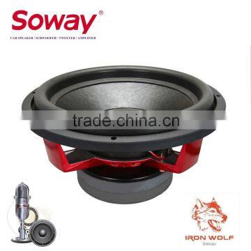 Soway SW15-12 15 inch 2200W woofer speakers for car audio speaker