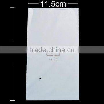 cpe plastic recycling bag with offset printing for accessories packing