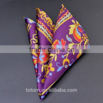 2016 Hot Sale Men 100% Silk Printed Big Handkerchief Custom Pocket Square for Men Supplier's Choice photo-2