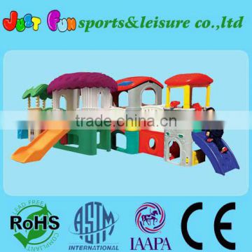 Outdoor Plastic Slide Playground