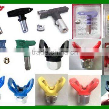 airless paint spray tip/nozzles guard/seat airless paint sprayer parts airless paint spray gun