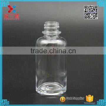 35ml Clear Body Lotion Airless Pump Glass Bottle photo-3