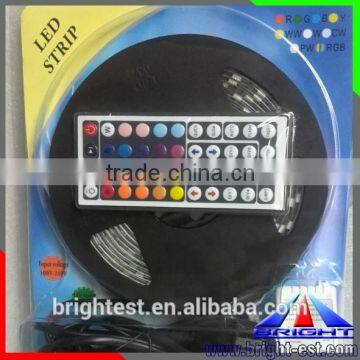 5Meter/150 smd5050 LED RGB Strip Kits with adapter 36W DC 12V