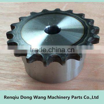 Chinese chain coupling with hardened teeth