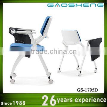 meeting room writing tablet chairs for sale GS-1795D