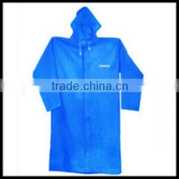 Disposable Pe raincoat for adult