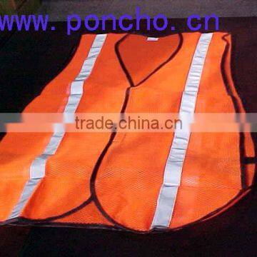 high visibility and good warning safety vest