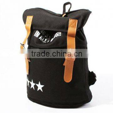 black canvas bag backpack