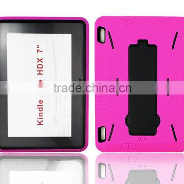 Shockproof case for Amazon Kindle fire HDX 7 inch with kickstand