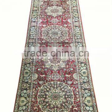 chinese silk runner rug carpet in guangzhou, factory wholesale prices low