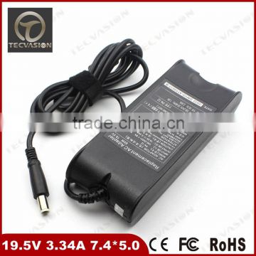 100% Perfect Working Power Charger AC Adapter 65W 19.5V 3.34A 65W 7.4*5.0 mm For Latitude D500 D505 D510 D520