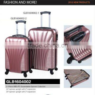 20'' 24'' 28'' Travel Trolley ABS+PC OEM Personalized Luggage Sets/Colorful Zipper Luggage, Trolley Luggage