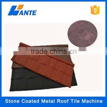 High Quality Aluminum Zinc Plate Colorful Stone Coated Metal Roof Tile Machine, Long Span Color Coated Corrugated Roofing Sheet photo-6