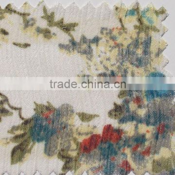 Shun Yu Crepe Printed Chiffon Fabric