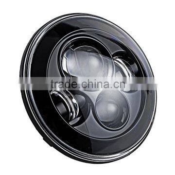 LED Headlight Fits Harley Chopper Motorcycles - 7 Inch Round Projector LED Headlights Quality Choice photo-3