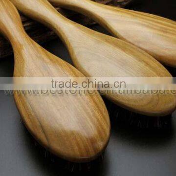 Custom Sandal Wood Hair Brush With Bristle photo-6