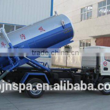 Dongfeng 5 ton new vacuum sewage suction truck for sale