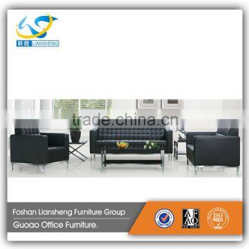 Modern Design Wooden Frame Leather Sofa Set Only Made In China S709