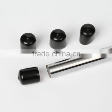 black Vinyl pipe end cap for stainless steels