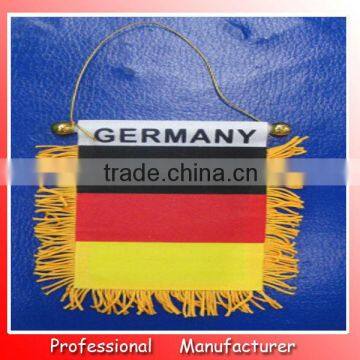 hanging banner,Cheering small size banner,8*10cm Germany pennant