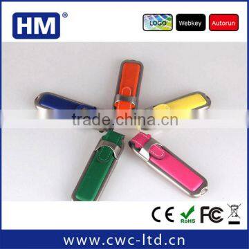 Customized 128gb Key Chain Leather Usb Flash Drive (support USB 3.0 )