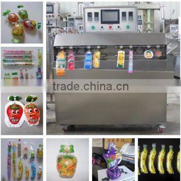 Inflatable bags /plastic juice pouch filling packing machine for juice