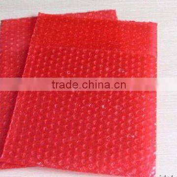 high quality pe bubble bag,pvc bubble bag ,red color bubble bag for packing