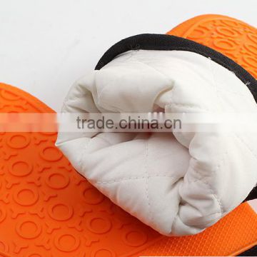 hot selling non-slip heat resistant silicone cotton glove