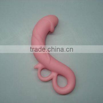 Vibrating rabbit silicone dildo/female masturbation G-Spot vibrator