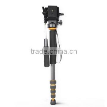 Mobile Phone Camera Monopod Q238C 68'' DSLR Video Digital Panhead Carbon Fiber Monope